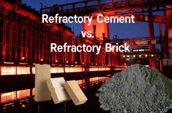 refractory cement vs. refractory brick